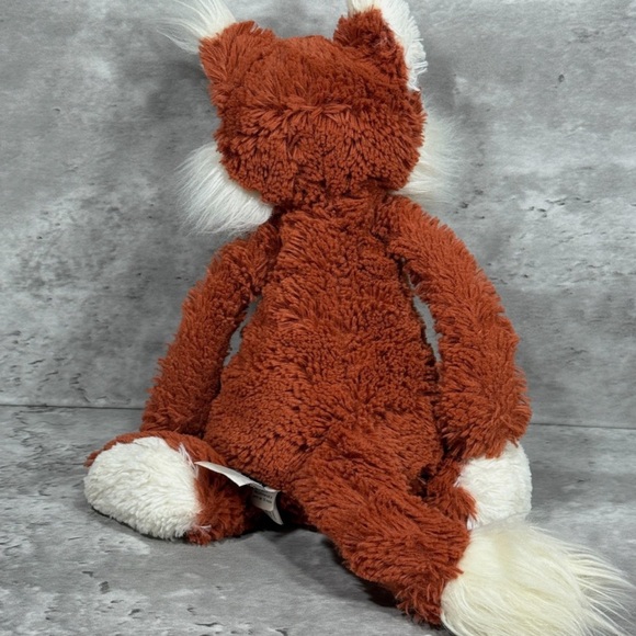Jellycat London Bashful Fox Cub 12" Medium Plush Stuffed Animal - Picture 7 of 11